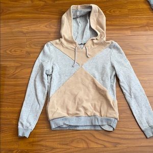 Opening Ceremony Tan and Gray Women's Sweater